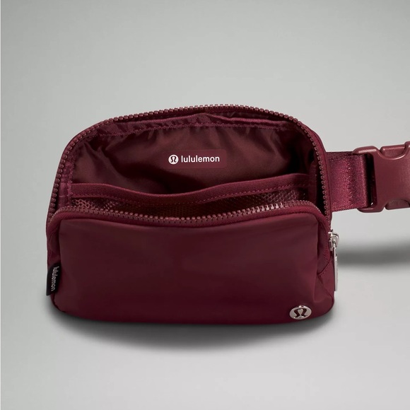 lululemon Everywhere Belt Bag Red Merlot - Picture 3 of 7